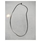 Silver chain marked 925.   175oz
