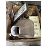 Miscellaneous housewares, lampshade, stuffed