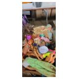 Barbie dolls and other small dolls
