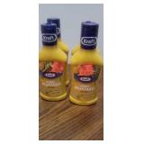 Kraft honey mustard 4 bottles