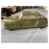 Wolverine U.S. Army tin litho vintage toy car