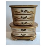 5  drawer empty jewelry - music box