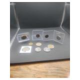 A Group Of 10 Old Foreign Coins