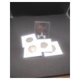 5 Buffalo Nickels Minted From 1913-1938