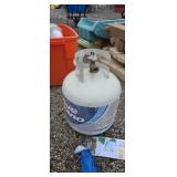 Blue Rhino propane tank