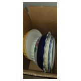 Pie baking dishes