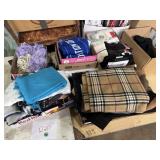 Scarves, new socks, other apparel and accessories