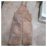 Carhart overalls no tag aprox size small