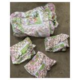 Unfinished quilting project