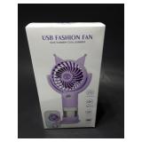 New children's Theme USB rechargeable misting fan