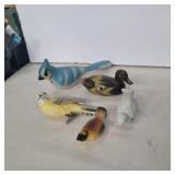 Assorted birds figures 2 with clips
