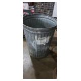 Galvanized 20gal trashcan