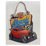 8 in x 10 in metal Hot Rod sign