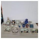 Assorted Wedgewood bell, Copenhagen bell, and