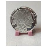 Silver Indian/ Buffalo .999 fine silver 1oz