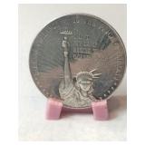 Silver 1986 Statue of Liberty .999 fine silver