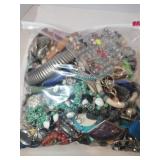 Gallon bag of mixed jewelry 5.6 lb