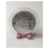 Silver 1999 Santa Claus .999 fine silver 1oz