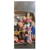 1970s doll assortment