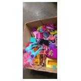 Toy horses and doll accessories