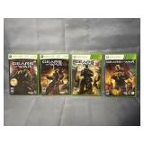 Gears of war, gears of war 2, gears of war 3, &