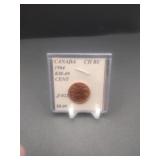 1964 Canada CH BU KM-49 Cent