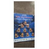 Mr. Christmas bells of Christmas lighted musical