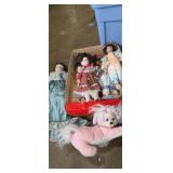 Porcelain doll assortment