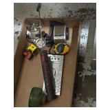 Wall pencil sharpener, air pump, fishing reel,