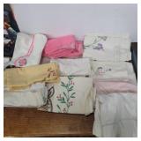 Embroidery pillowcases