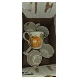 6 Maxcera water color pumpkin patch design coffee