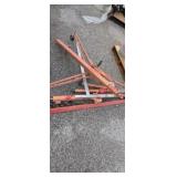 Dry wall press jack stand and t square