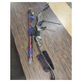 Golden Eagle Compound Bow with Arrows