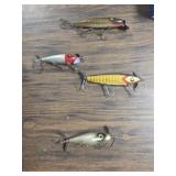 South Bend, Creek Chub and other wooden lures