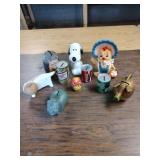 Group of vintage coin banks.