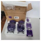 New joy mangano 2  purple wax warmers and