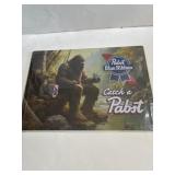 12 in x 17 in metal PBR-Bigfoot sign