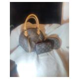 Nice 3 piece Set Purse,Make up Bag Change