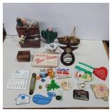 Decorative items and magnets