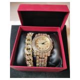 Charles Raymond watch matching bracelet set