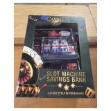 Casino Night Slot Machine Bank