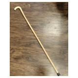 Wooden hand carved cane 36'