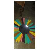 Round colorfully 16in mirror