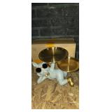 Pug dog 2 tier tray sealed in box