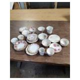 Lot of assorted china items. Markings include