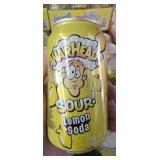 Case of 12 warheads sour lemon soda