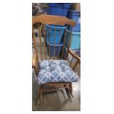 Nichols & stone wooden rocking chair