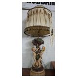 1973 continental studios Corp. Ceramic base ornate