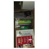 Black and decker jig saw , and book assortment