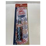 5-1/2 in x 17-1/2 in metal Pepsi thermometer